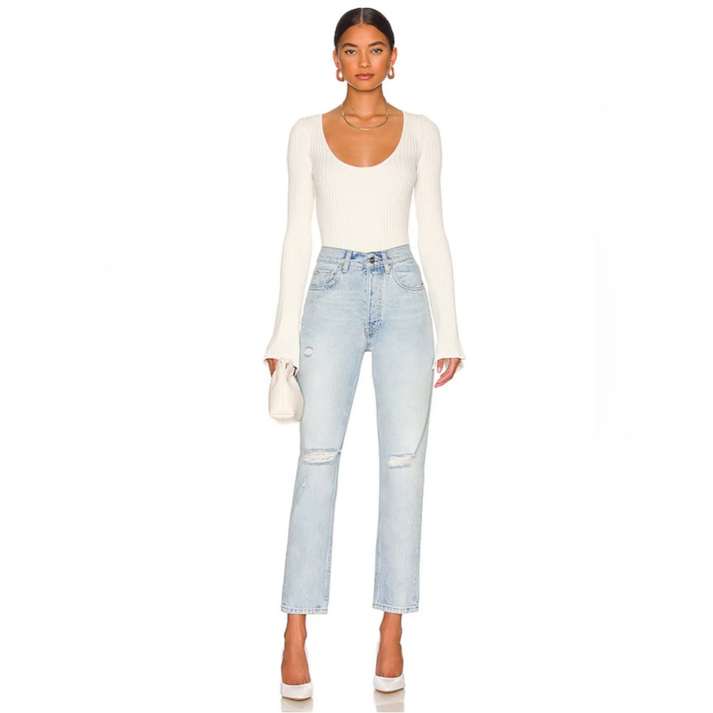 $229 ANINE BING SONYA JEANS REDONE LEVIS FREE PEOPLE MOTHER SUPERIOR CANDICE 27 - Picture 9 of 11